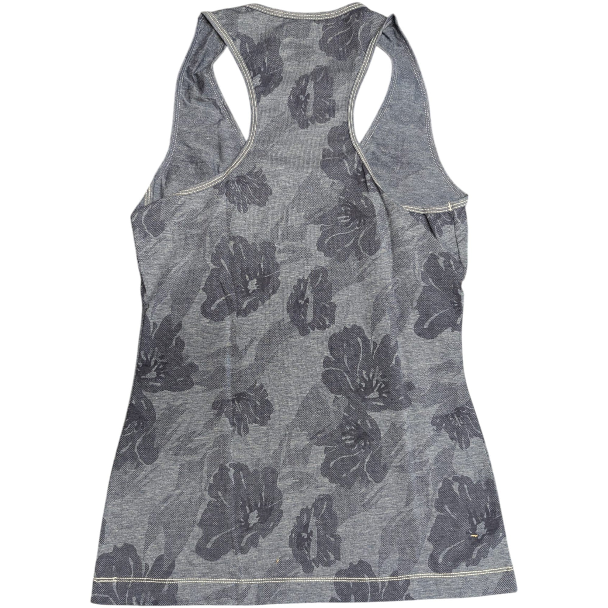 Diesel Womens Tops Rose Vest Tank Denim Blue Casual Cotton Summer Soft Top