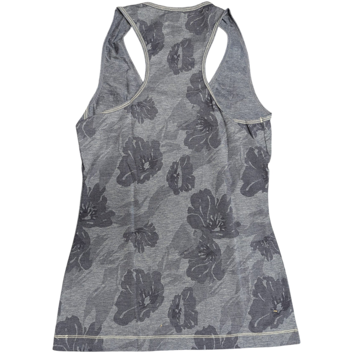 Diesel Womens Tops Rose Vest Tank Denim Blue Casual Cotton Summer Soft Top