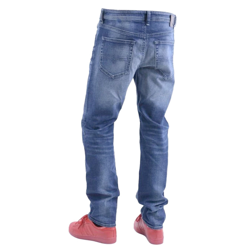 DIESEL BUSTER 0850K Mens Denim Jeans Stretch Regular Slim Tapered Casual Trouser