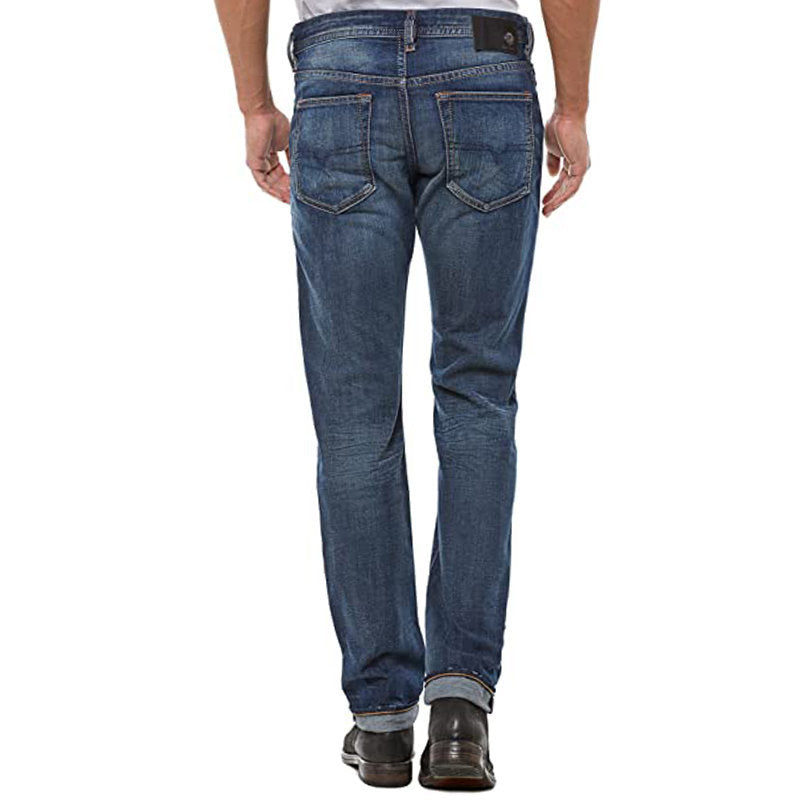 DIESEL BUSTER 0806U Mens Denim Jeans Regular Slim Fit Tapered Casual Jeans Pants