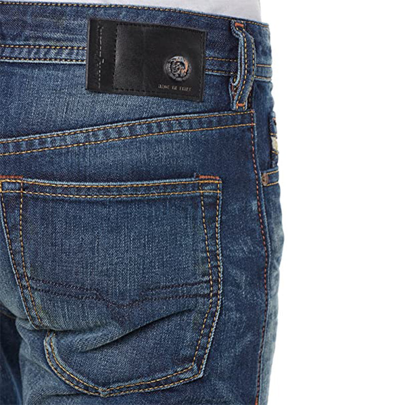 DIESEL BUSTER 0806U Mens Denim Jeans Regular Slim Fit Tapered Casual Jeans Pants
