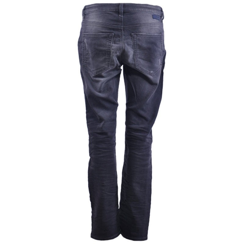 DIESEL RIZZO NE 0856S Womens Denim Jeans Distressed Regular Fit Jogg Sweat Pants