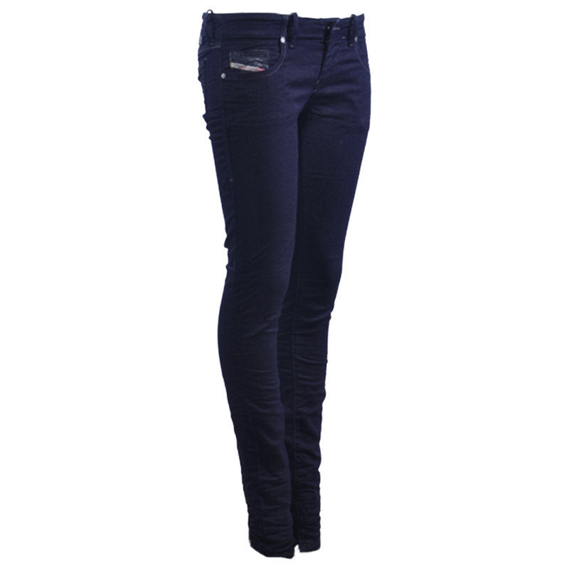 DIESEL GRUPEE NE 0600V Womens Denim Jeans Sweat Jogg Jeans Stretch Slim Skinny
