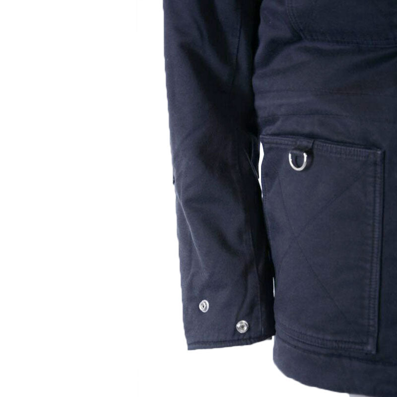 DIESEL W FROZEN 0JAMH Mens Parka Jacket Quilted Full Zipped Winter Outwear Coat