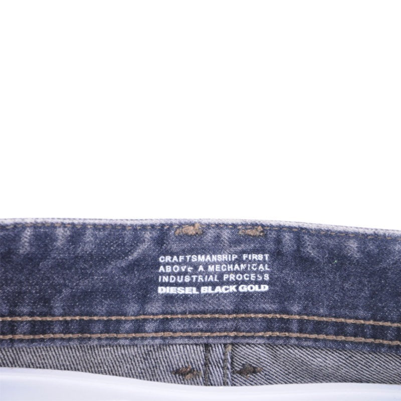 DIESEL BLACK GOLD TYPE-2883FS BG8X5 Mens Denim Jeans Ripped Regular Slim Italy