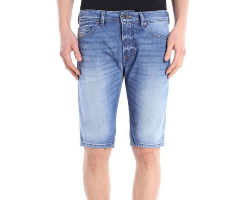 DIESEL THASHORT 084CU Mens Shorts Stretch Denim Casual Cotton Summer Beachwear