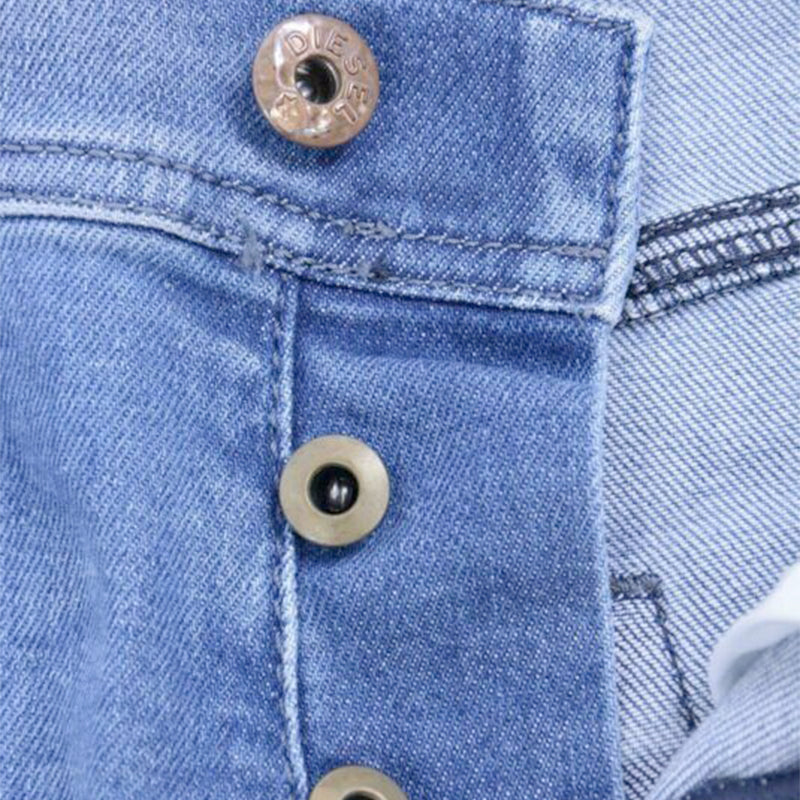 DIESEL TEPPHAR 0669Y Mens Denim Jeans Distressed Stretch Slim Fit Carrot Italy