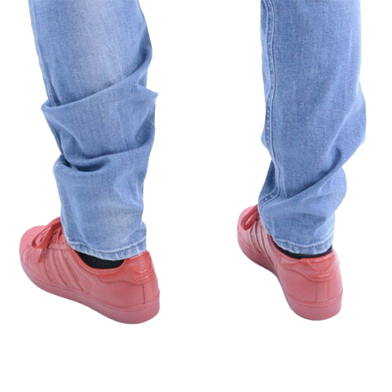 DIESEL TEPPHAR 0669Y Mens Denim Jeans Distressed Stretch Slim Fit Carrot Italy