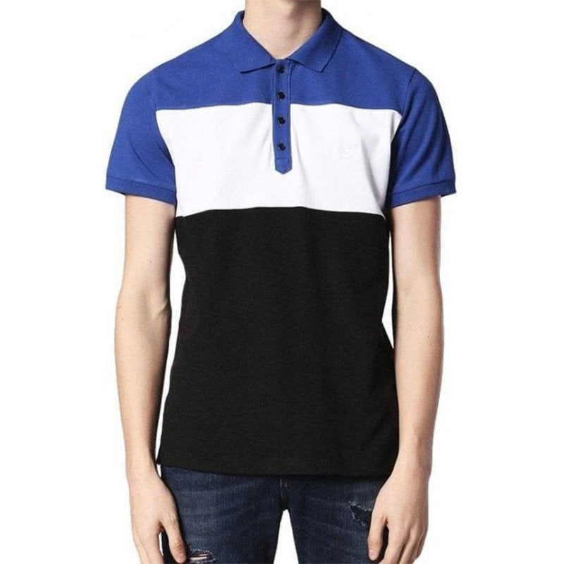 DIESEL T DAY Mens Polo T Shirt Short Sleeve Slim Fit Casual Summer Golf Tee Top