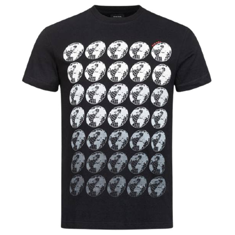 DIESEL T JOE SC Mens T Shirt Crew Neck Regular Slim Fit Casual Summer Cotton Tee