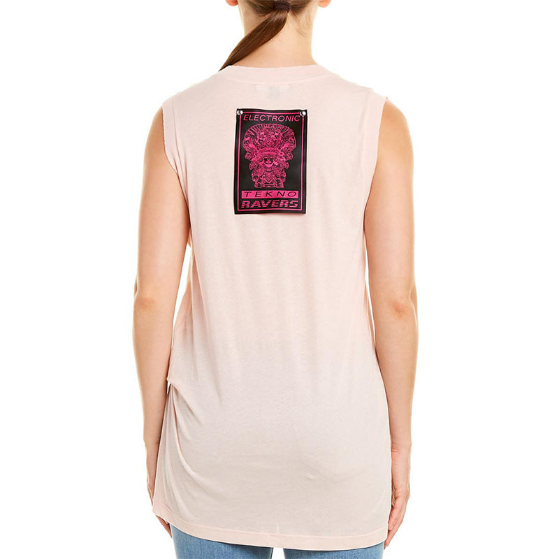 DIESEL T HEIKA Womens Dress T-Shirt Vest Round Neck Sleeveless Casual Tank Top