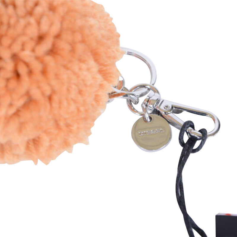 DIESEL CHARMY SQUAD Womens Keyring Fob Stainless Steel Ladies Girls Key Holder