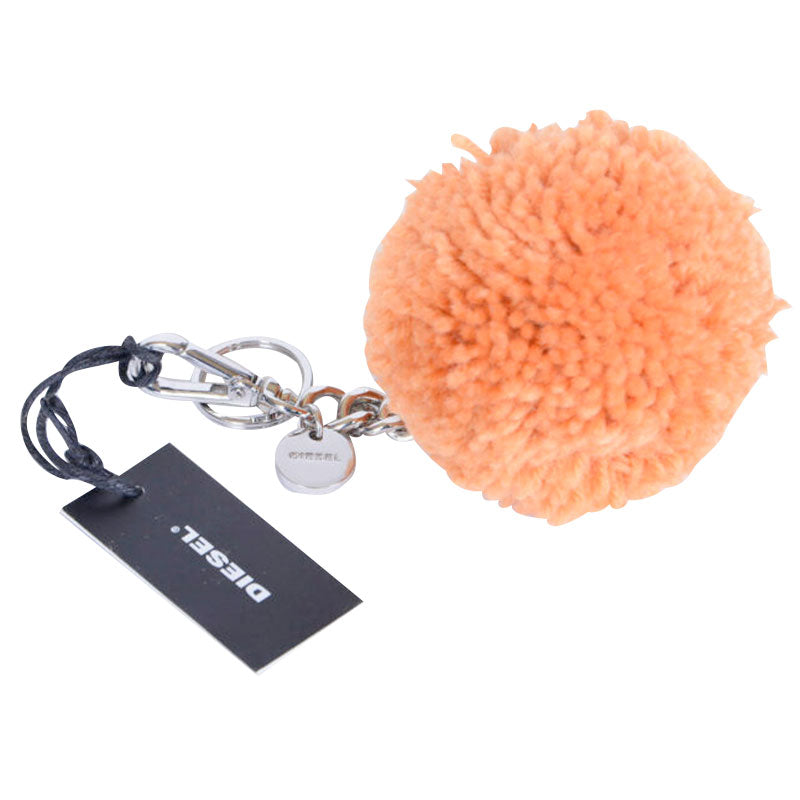 DIESEL CHARMY SQUAD Womens Keyring Fob Stainless Steel Ladies Girls Key Holder