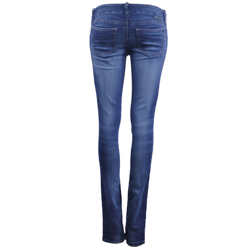 DIESEL GRUPEE NE 0674Y Womens Denim Jogg Jeans Slim Fit Skinny Blue Sweat Pant