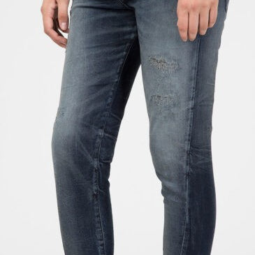 DIESEL CANDYS NE 069BC Womens Denim Sweat Jogg Jeans Slim Fit Carrot Leg