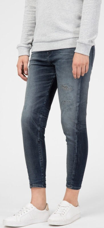 DIESEL CANDYS NE 069BC Womens Denim Sweat Jogg Jeans Slim Fit Carrot Leg