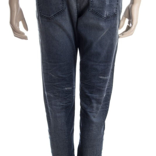 DIESEL CANDYS NE 069BC Womens Denim Sweat Jogg Jeans Slim Fit Carrot Leg