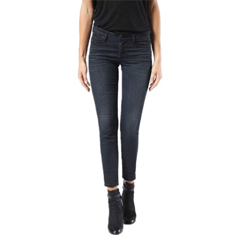 DIESEL DORIS NE 0848J Womens Denim Sweat Jogg Jeans Super Slim Skinny Dark Blue