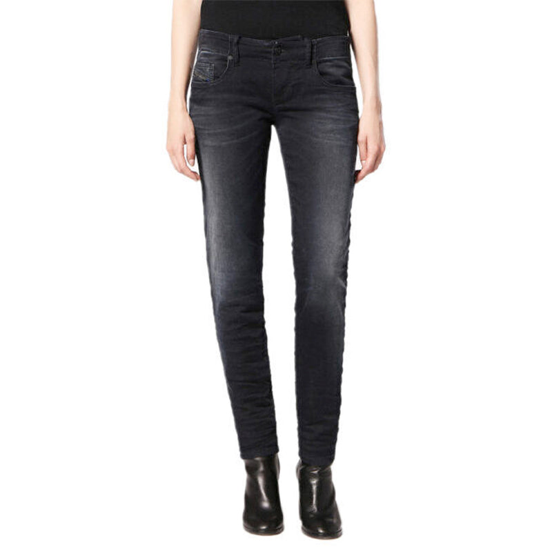 DIESEL GRUPEE S NE 0686F Womens Jeans Stretch Slim Fit Denim Sweat Jogg Trousers