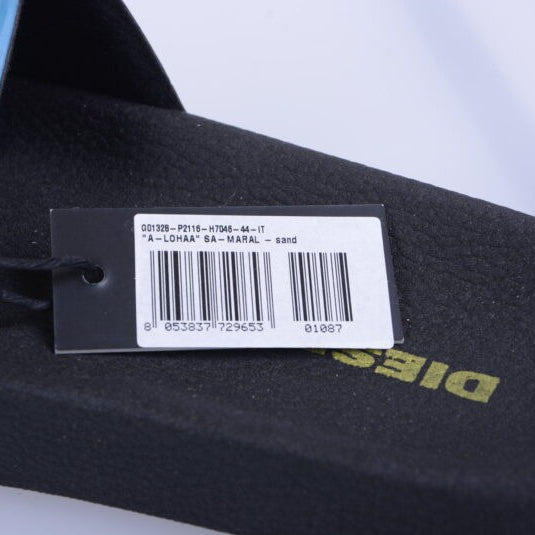 DIESEL A LOHAA P2116 Mens Sliders Slip On Beach Slippers Flip Flops Pool Sandals