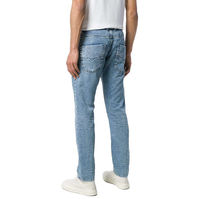 DIESEL KROOLEY T 084PV Mens Jeans Sweat Jogg Pants Regular Fit Denim Trousers