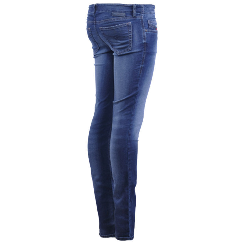 DIESEL GRUPEE NE 0674Y Womens Denim Jogg Jeans Slim Fit Skinny Blue Sweat Pant