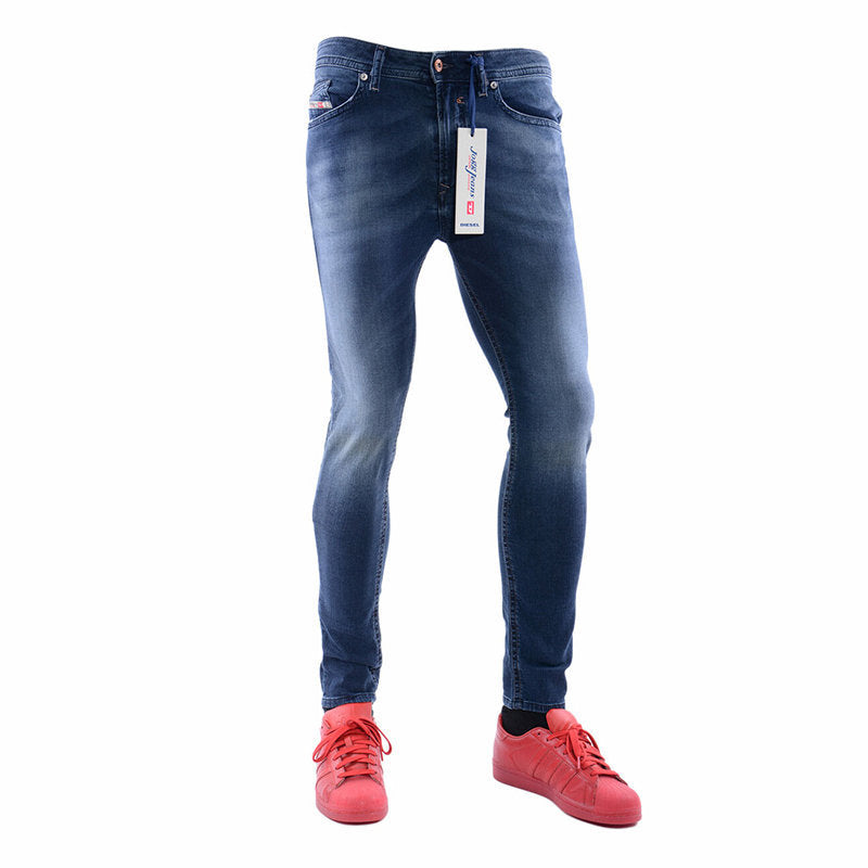 DIESEL SPENDER NE 0848K Mens Denim Jeans Casual Slim Fit Skinny Sweat Jogg Jeans