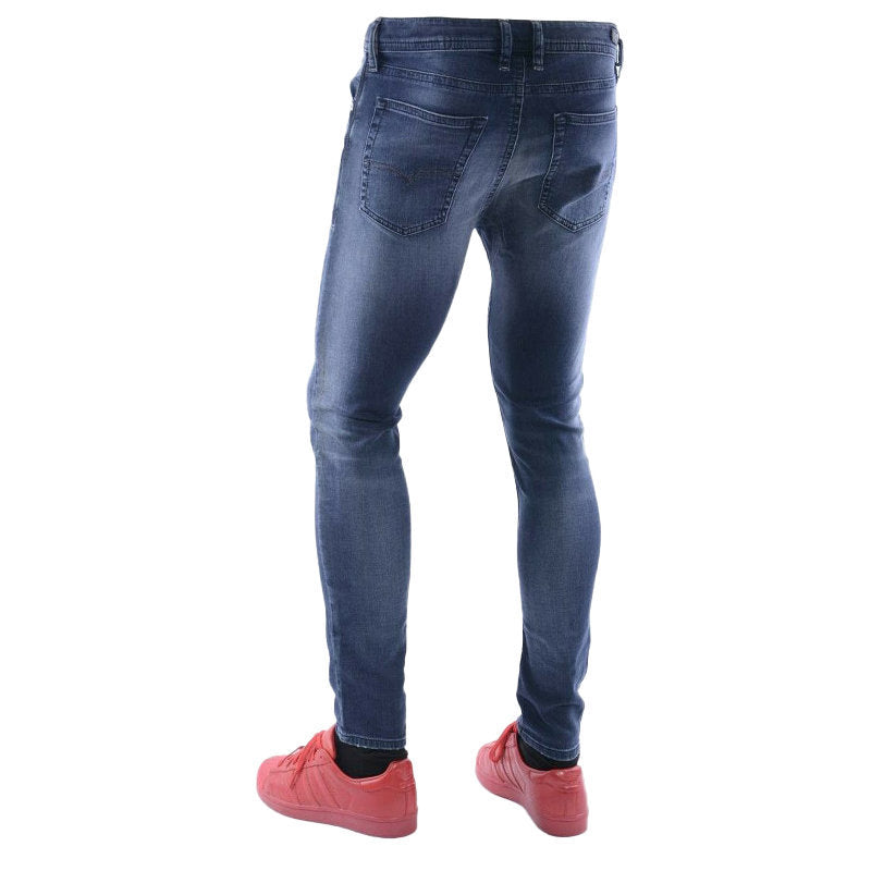 DIESEL SPENDER NE 0848K Mens Denim Jeans Casual Slim Fit Skinny Sweat Jogg Jeans