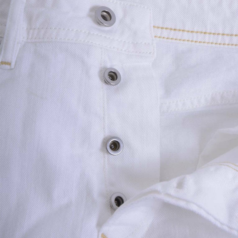 DIESEL BUSTSHORT 0689H Mens Denim Shorts Regular Slim White Summer Half Pants 29