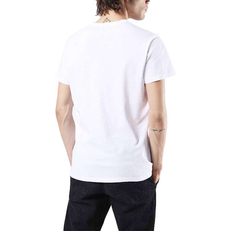 DIESEL T DIEGO FO Mens T Shirts Short Sleeve Crew Neck Casual Summer Cotton Tee