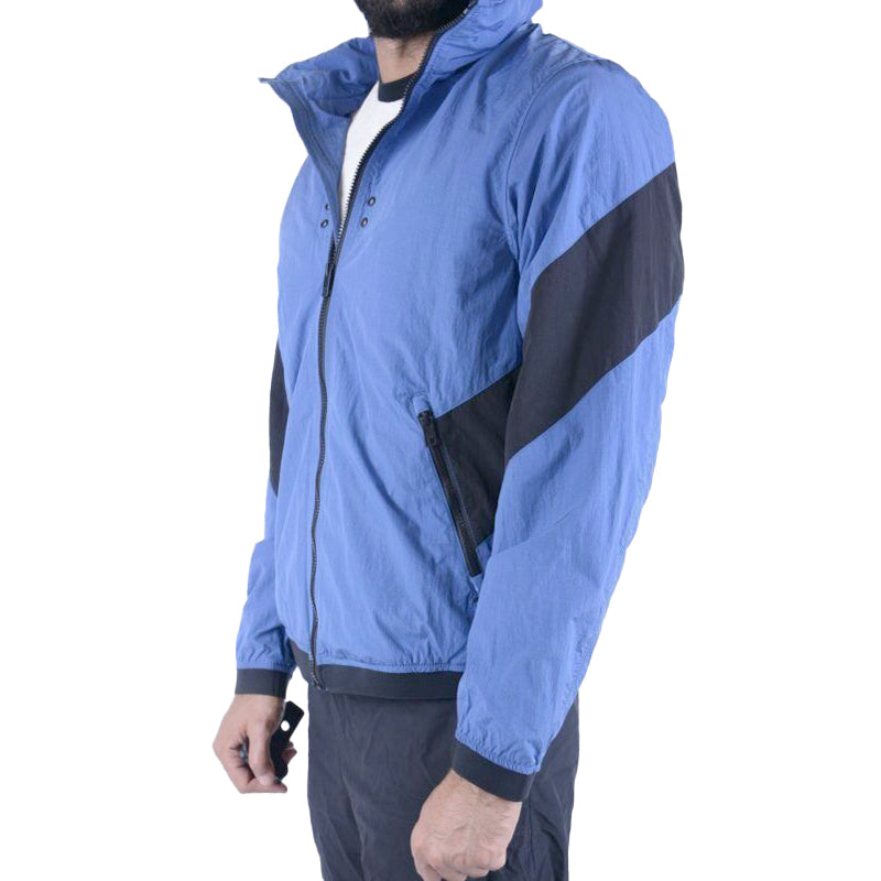 DIESEL J CHORD 0NAKW Mens Jacket Summer Outwear Blue Coat Nylon