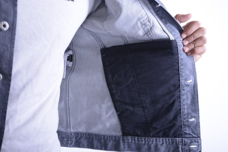 DIESEL R-ELSHAR Mens Denim Jeans Jacket Summer Outwear Coat