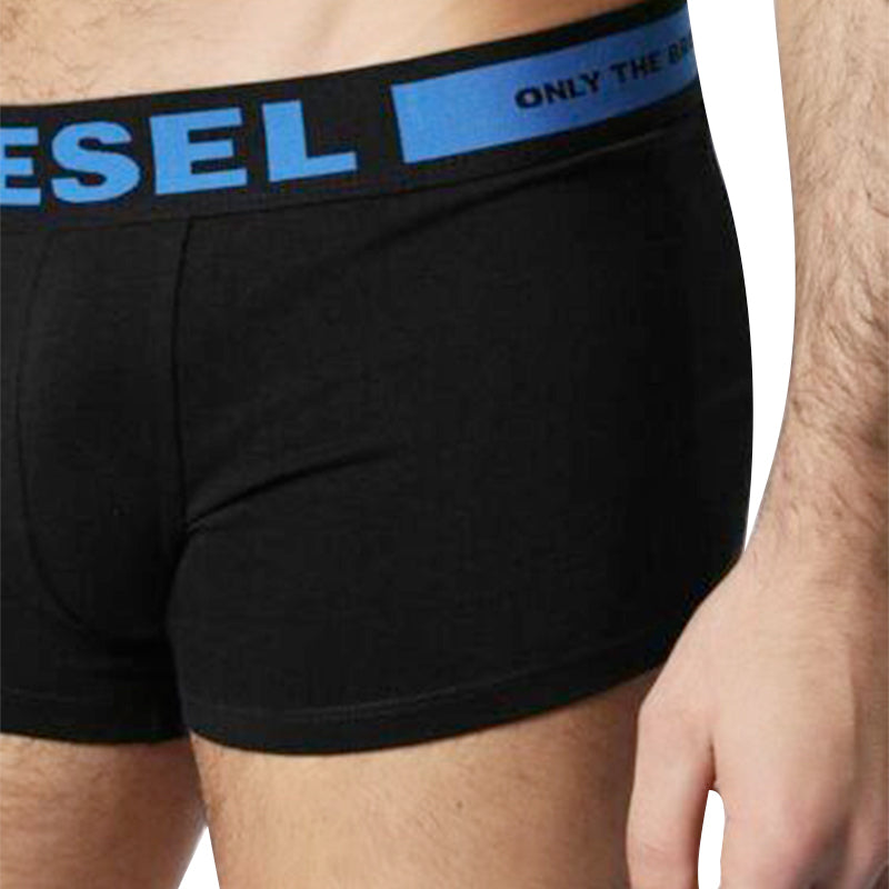 DIESEL SEASONAL Mens Boxer Stretch Cotton 3 Pack Underwear Trunks E8A-2991