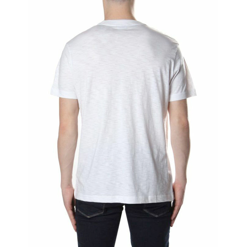 DIESEL T DET Mens T Shirt Crew Neck Casual Summer Cotton Polo Casual White Tees