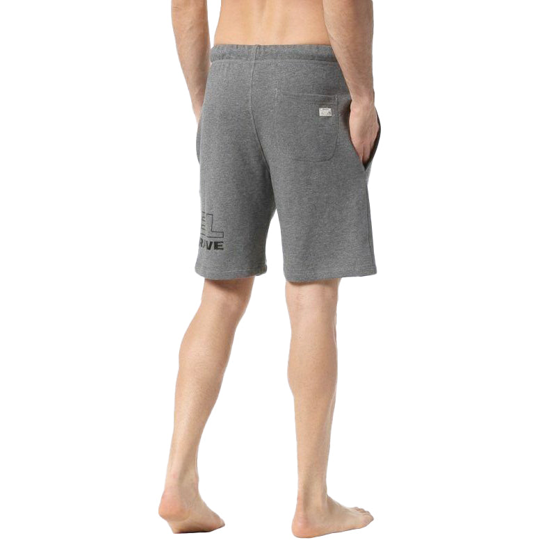 DIESEL UMLB PAN ONLY THE BRAVE Mens Fleece Shorts Summer Beachwear Bermudas
