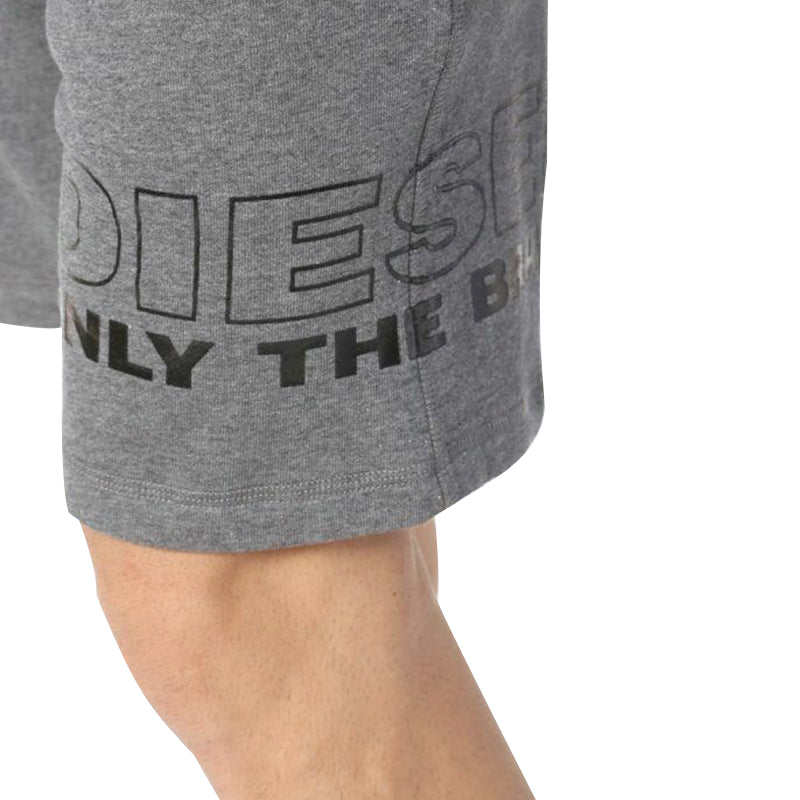 DIESEL UMLB PAN ONLY THE BRAVE Mens Fleece Shorts Summer Beachwear Bermudas