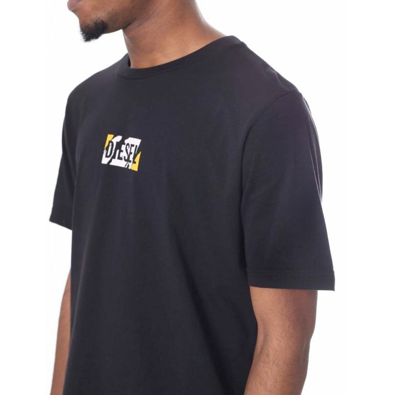 DIESEL T JUST ZC Mens T-Shirt Short Sleeve Crew Neck Casual Summer Cotton Tees