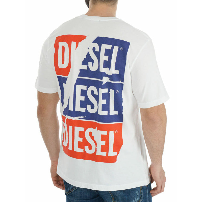 DIESEL T JUST ZC Mens T-Shirt Short Sleeve Crew Neck Casual Summer Cotton Tees