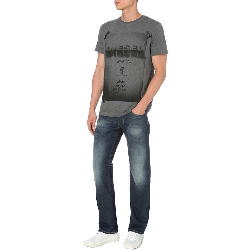 DIESEL T DIEGO HN Mens T-Shirt Short Sleeve Crew Neck Casual Summer Cotton Tees
