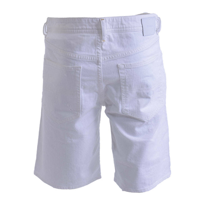 DIESEL BUSTSHORT 0689H Mens Denim Jeans Shorts Distressed Casual Summer Outwear