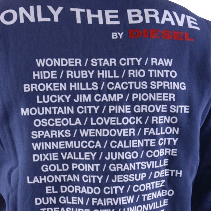 DIESEL S JOE SB FELPA Mens Sweatshirts Regular Fit Long Sleeve Pullover Jumpers