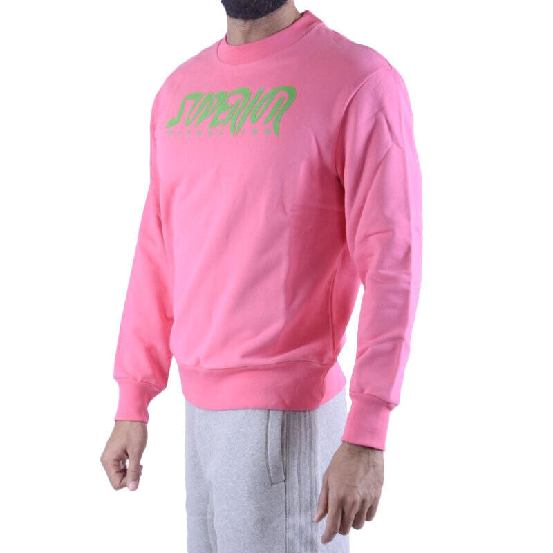 DIESEL S BAY SC FELPA Mens Sweatshirt Crew Neck Sweater Pullover Work Casual Top