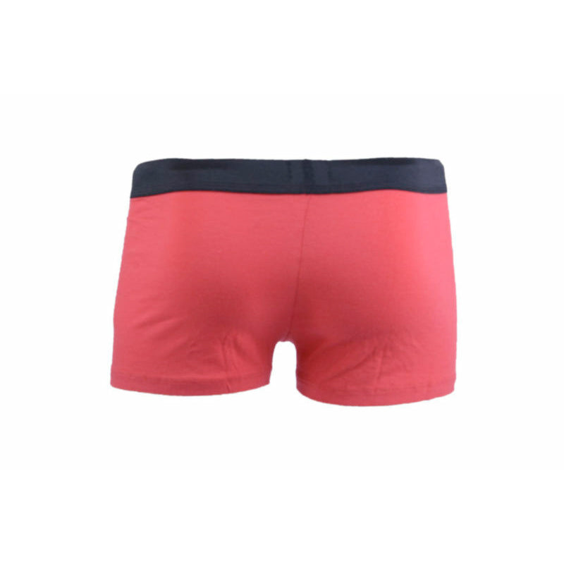 DIESEL UMBX ROCCO 2X Pack Mens Short Boxer Trunks Stretch Underwear Red & Black