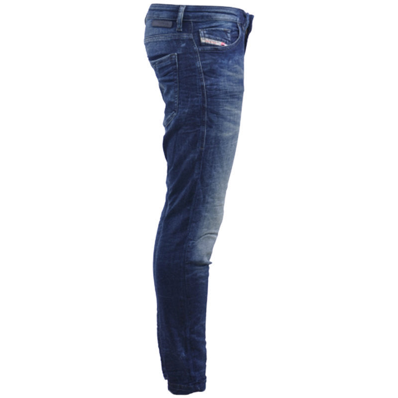 DIESEL EAZEE NE 0601L Womens Denim Jogg Jeans Secret Lab Regular Fit Sweat Pant