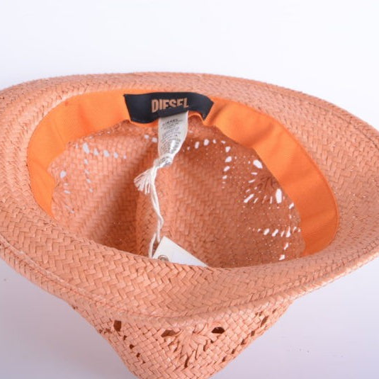 DIESEL CICILY 0PAEQ 36L Womens Fadora Hat Casual Homburg Summer Tribly Cap Italy