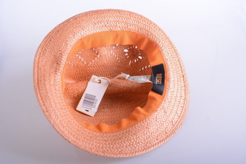 DIESEL CICILY 0PAEQ 36L Womens Fadora Hat Casual Homburg Summer Tribly Cap Italy