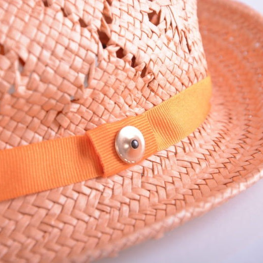 DIESEL CICILY 0PAEQ 36L Womens Fadora Hat Casual Homburg Summer Tribly Cap Italy