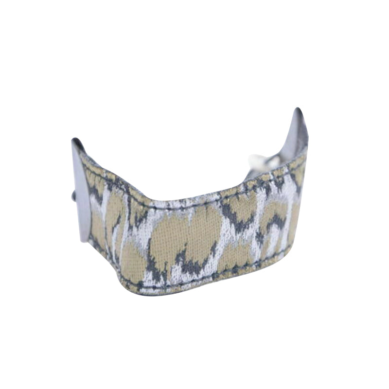 DIESEL ALEPI Unisex Bracelets Vintage Hook Snake Print Womens Wristband Italy