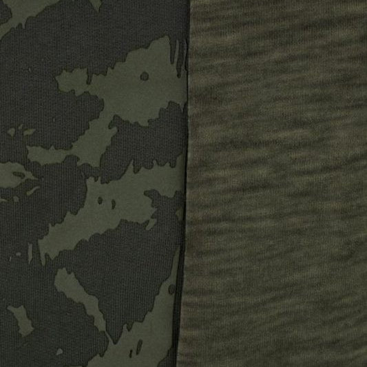 DIESEL S JOE NC FELPA Mens Sweatshirt Mohwak Head Pullover Jumper Olive