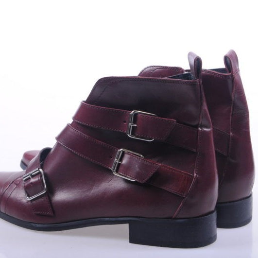 DIESEL BLACK GOLD Womens Boots Genuine Leather Pull On Casual Shoes RRP-159.99